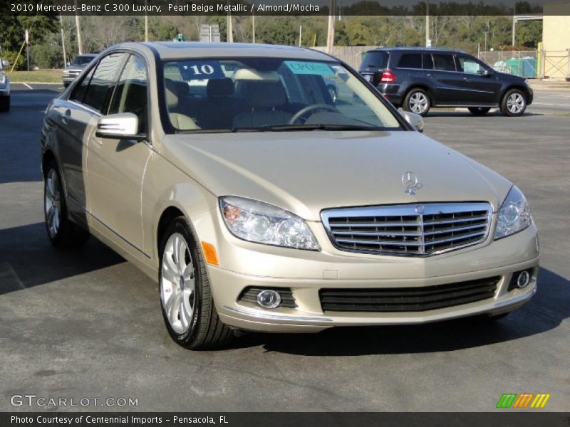 Pearl Beige Metallic / Almond/Mocha 2010 Mercedes-Benz C 300 Luxury