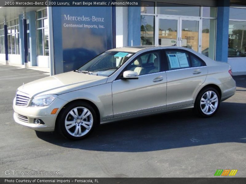 Pearl Beige Metallic / Almond/Mocha 2010 Mercedes-Benz C 300 Luxury