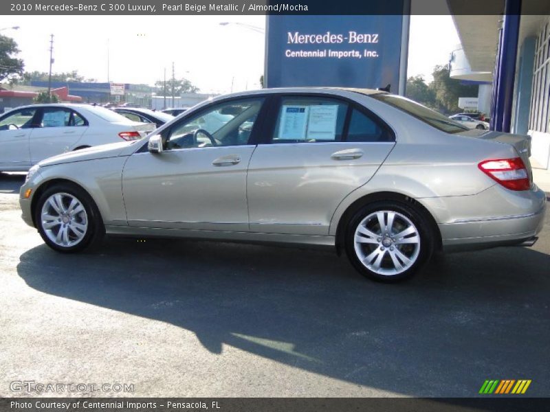 Pearl Beige Metallic / Almond/Mocha 2010 Mercedes-Benz C 300 Luxury