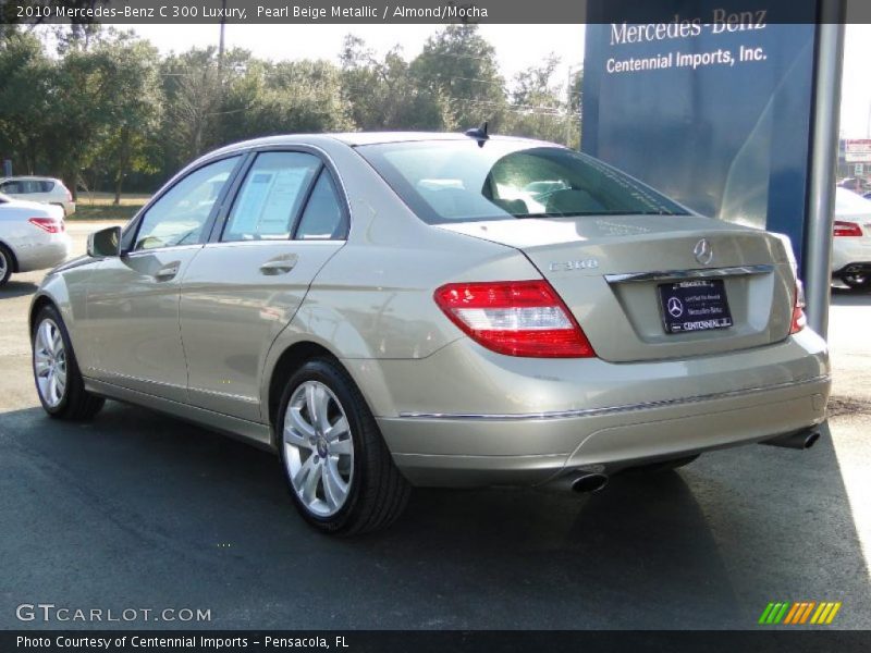 Pearl Beige Metallic / Almond/Mocha 2010 Mercedes-Benz C 300 Luxury