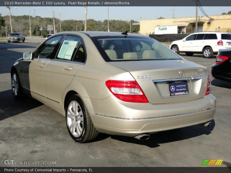 Pearl Beige Metallic / Almond/Mocha 2010 Mercedes-Benz C 300 Luxury