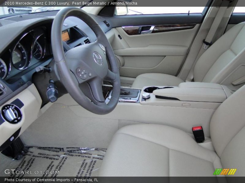 Pearl Beige Metallic / Almond/Mocha 2010 Mercedes-Benz C 300 Luxury