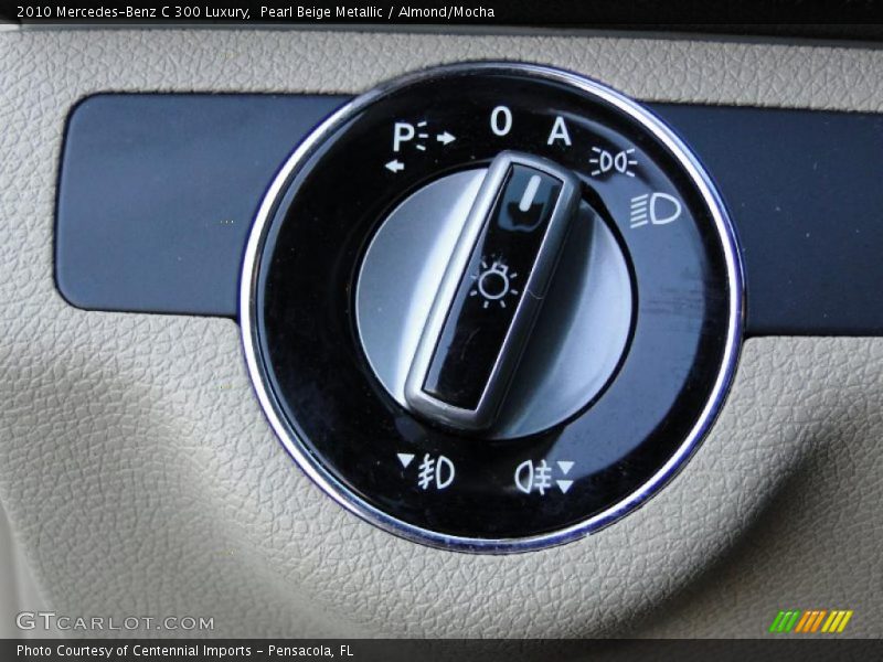 Pearl Beige Metallic / Almond/Mocha 2010 Mercedes-Benz C 300 Luxury