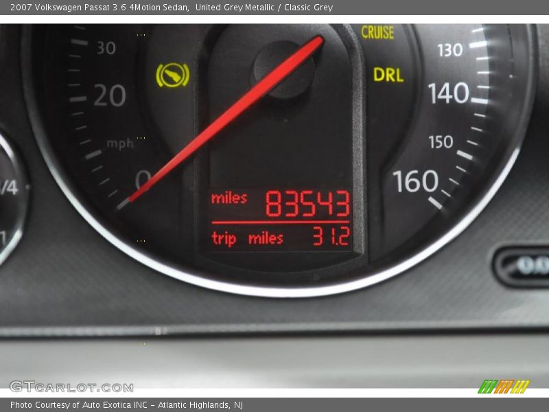 United Grey Metallic / Classic Grey 2007 Volkswagen Passat 3.6 4Motion Sedan