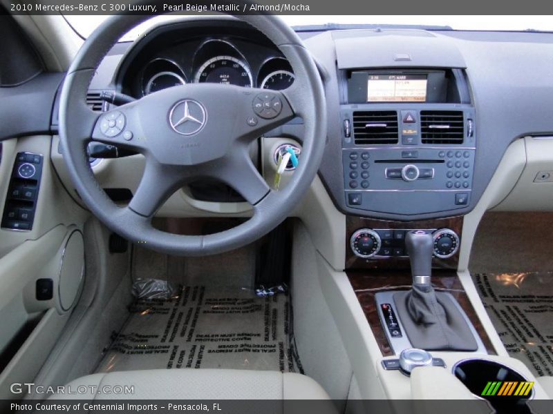 Pearl Beige Metallic / Almond/Mocha 2010 Mercedes-Benz C 300 Luxury