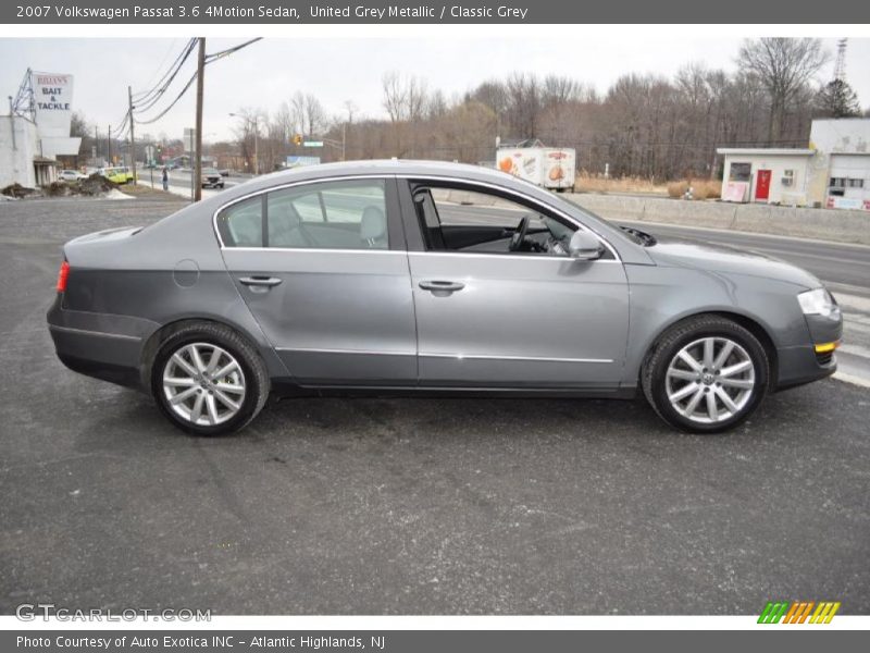 United Grey Metallic / Classic Grey 2007 Volkswagen Passat 3.6 4Motion Sedan
