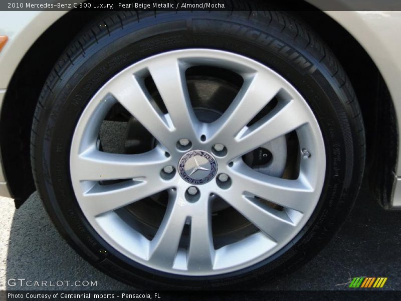 Pearl Beige Metallic / Almond/Mocha 2010 Mercedes-Benz C 300 Luxury