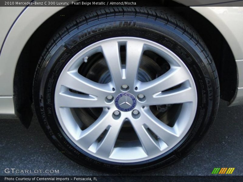 Pearl Beige Metallic / Almond/Mocha 2010 Mercedes-Benz C 300 Luxury