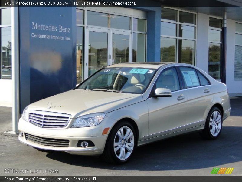 Pearl Beige Metallic / Almond/Mocha 2010 Mercedes-Benz C 300 Luxury