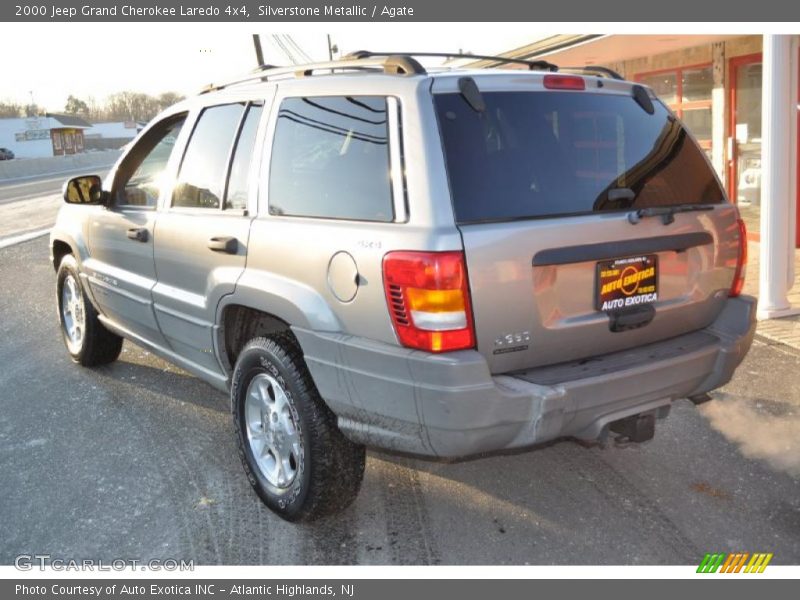 Silverstone Metallic / Agate 2000 Jeep Grand Cherokee Laredo 4x4