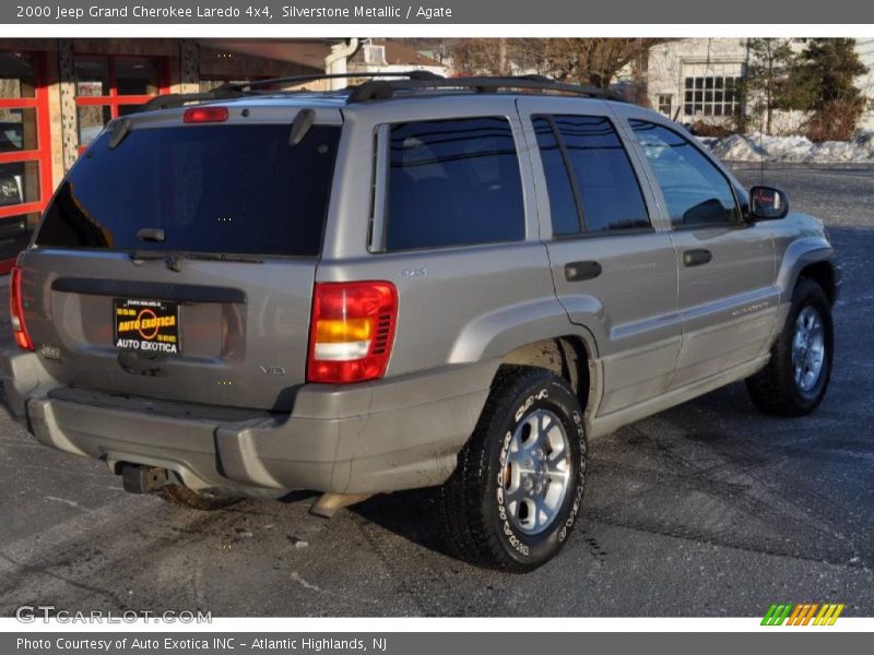 Silverstone Metallic / Agate 2000 Jeep Grand Cherokee Laredo 4x4