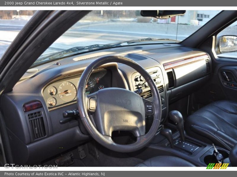 Silverstone Metallic / Agate 2000 Jeep Grand Cherokee Laredo 4x4