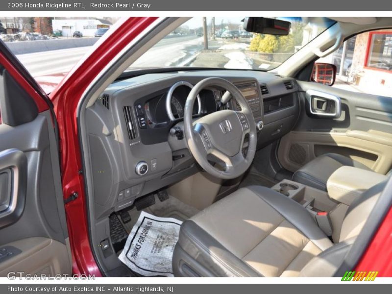 Redrock Pearl / Gray 2006 Honda Ridgeline RTL
