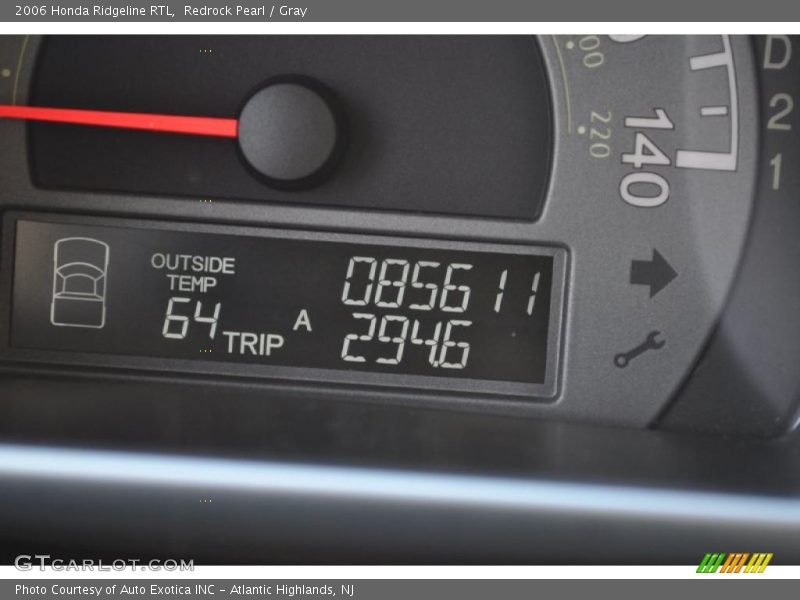 Redrock Pearl / Gray 2006 Honda Ridgeline RTL