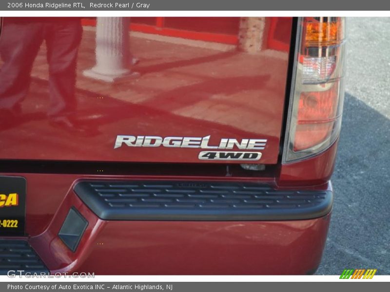 Redrock Pearl / Gray 2006 Honda Ridgeline RTL