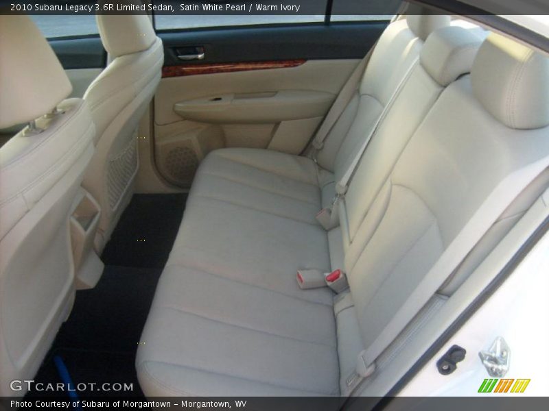  2010 Legacy 3.6R Limited Sedan Warm Ivory Interior