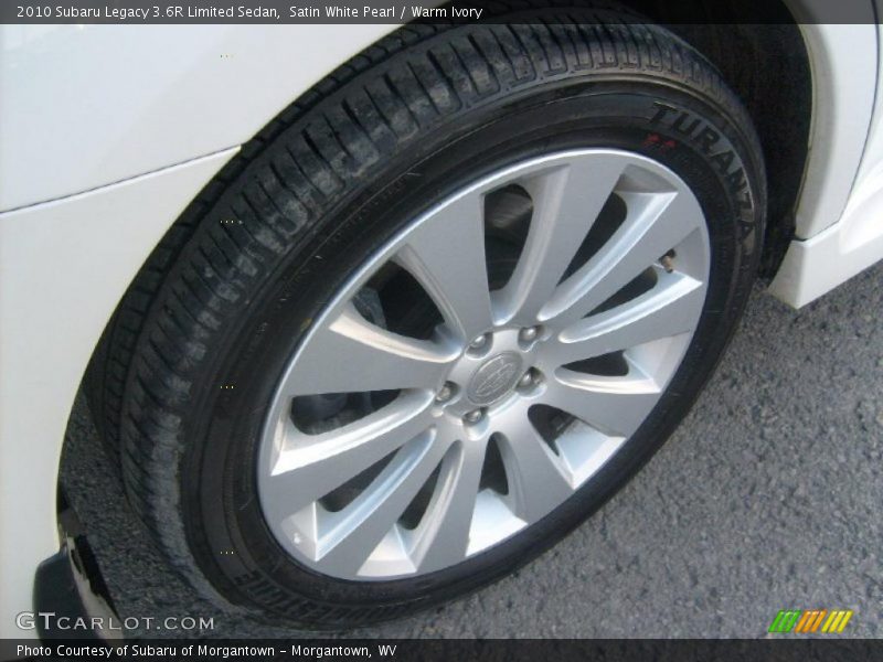  2010 Legacy 3.6R Limited Sedan Wheel