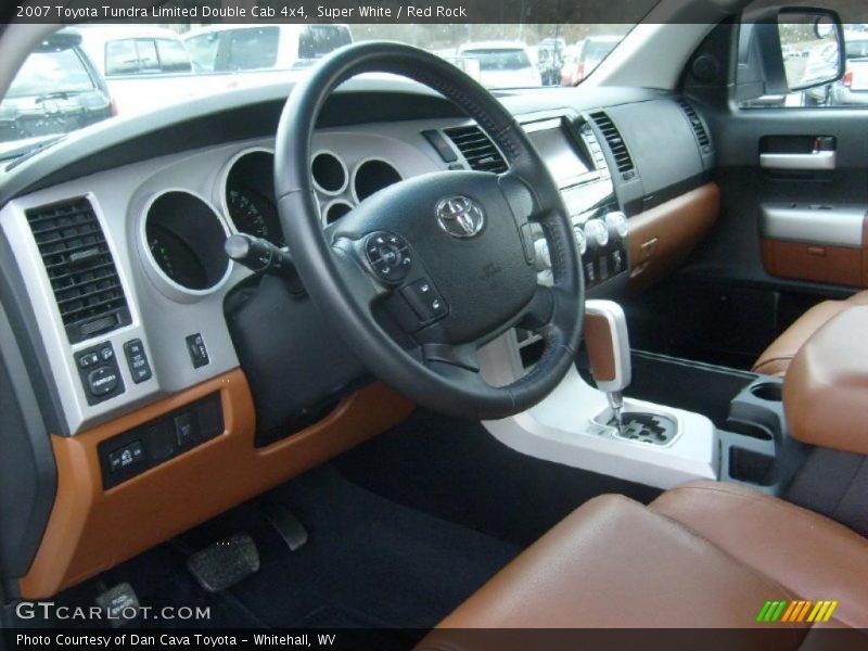 Red Rock Interior - 2007 Tundra Limited Double Cab 4x4 