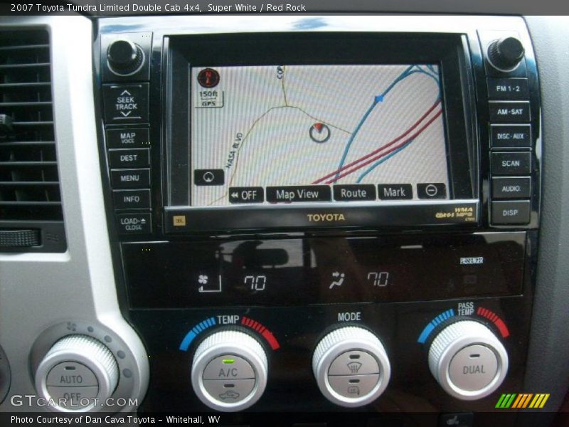 Navigation of 2007 Tundra Limited Double Cab 4x4