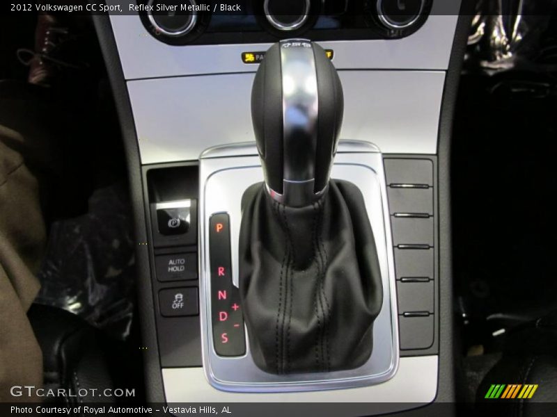 Reflex Silver Metallic / Black 2012 Volkswagen CC Sport