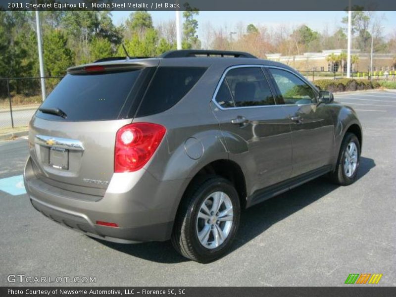 Mocha Steel Metallic / Jet Black 2011 Chevrolet Equinox LT