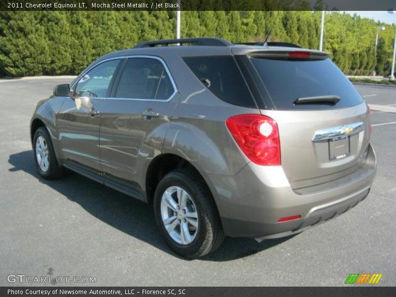 Mocha Steel Metallic / Jet Black 2011 Chevrolet Equinox LT