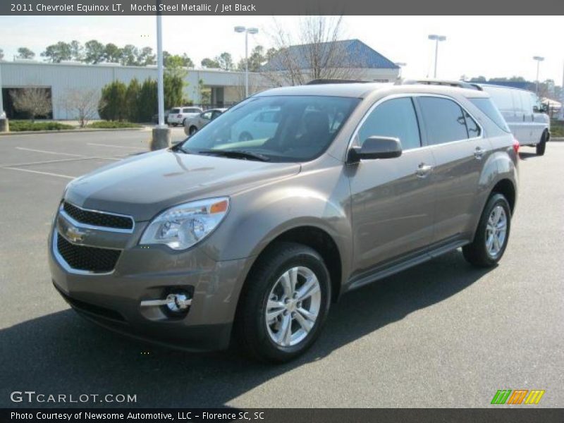 Mocha Steel Metallic / Jet Black 2011 Chevrolet Equinox LT