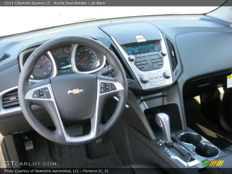 Mocha Steel Metallic / Jet Black 2011 Chevrolet Equinox LT