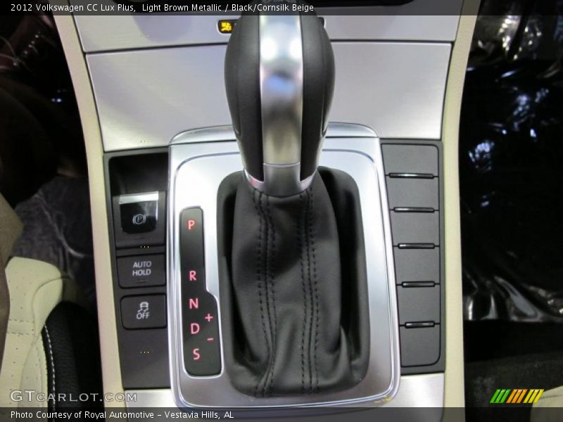  2012 CC Lux Plus 6 Speed DSG Dual-Clutch Automatic Shifter