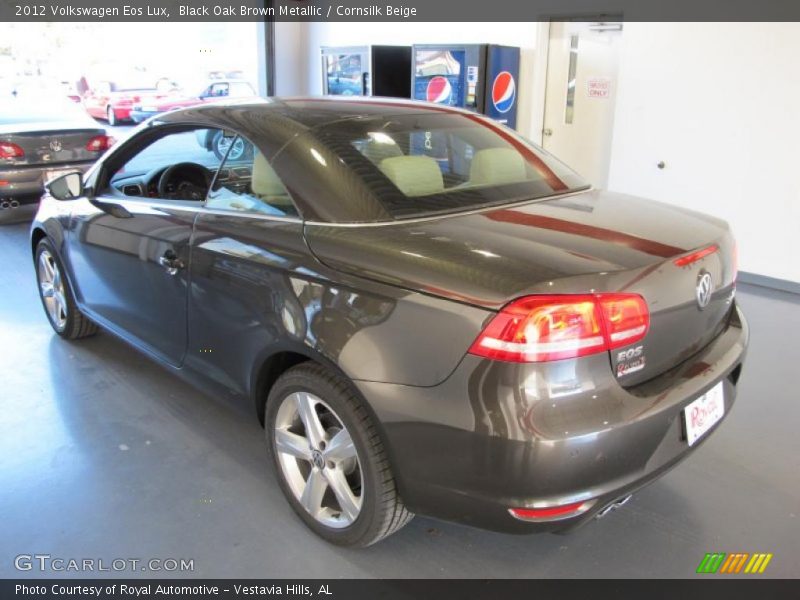 Black Oak Brown Metallic / Cornsilk Beige 2012 Volkswagen Eos Lux