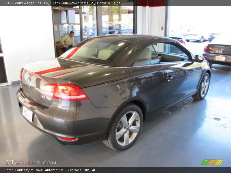 Black Oak Brown Metallic / Cornsilk Beige 2012 Volkswagen Eos Lux