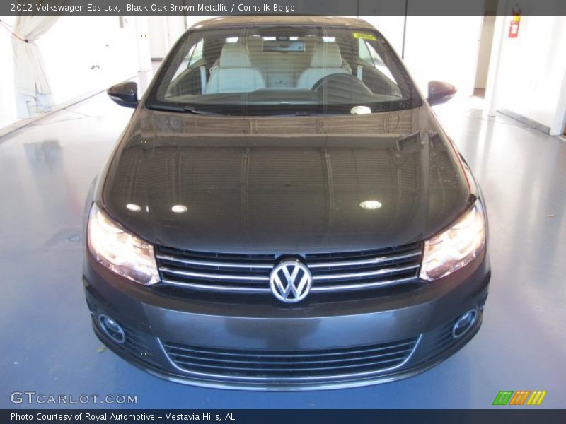 Black Oak Brown Metallic / Cornsilk Beige 2012 Volkswagen Eos Lux