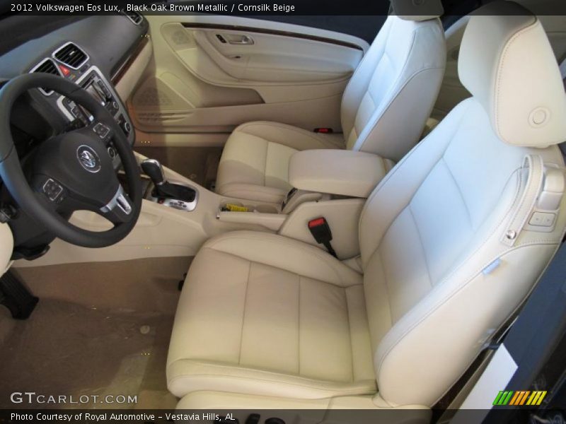  2012 Eos Lux Cornsilk Beige Interior