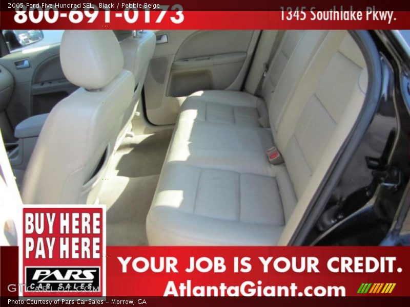 Black / Pebble Beige 2005 Ford Five Hundred SEL