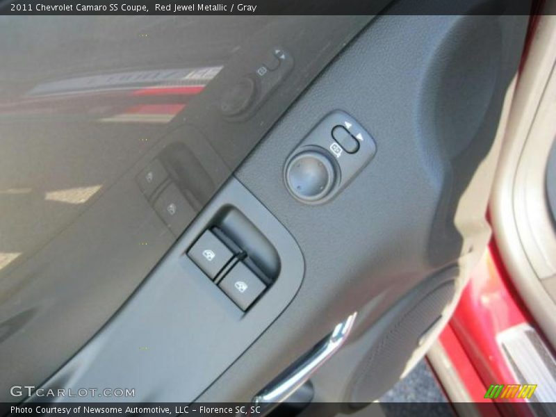 Red Jewel Metallic / Gray 2011 Chevrolet Camaro SS Coupe