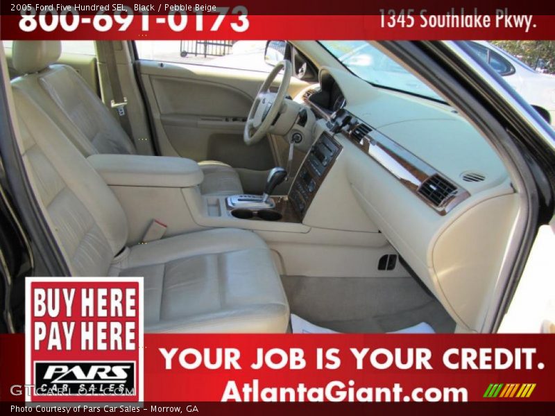 Black / Pebble Beige 2005 Ford Five Hundred SEL