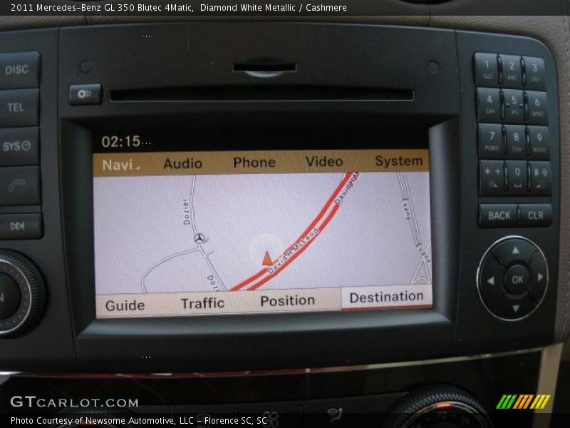 Navigation of 2011 GL 350 Blutec 4Matic