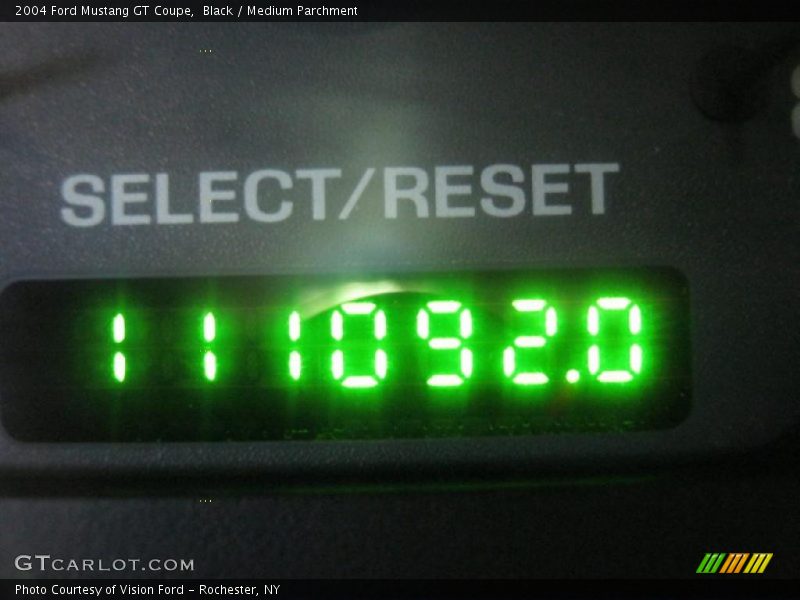 Black / Medium Parchment 2004 Ford Mustang GT Coupe
