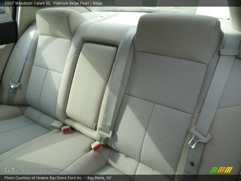 Platinum Beige Pearl / Beige 2007 Mitsubishi Galant ES
