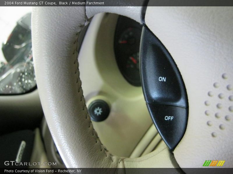 Black / Medium Parchment 2004 Ford Mustang GT Coupe