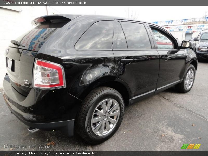 Black / Charcoal Black 2007 Ford Edge SEL Plus AWD