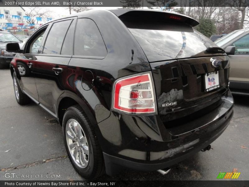 Black / Charcoal Black 2007 Ford Edge SEL Plus AWD