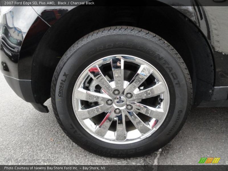 Black / Charcoal Black 2007 Ford Edge SEL Plus AWD