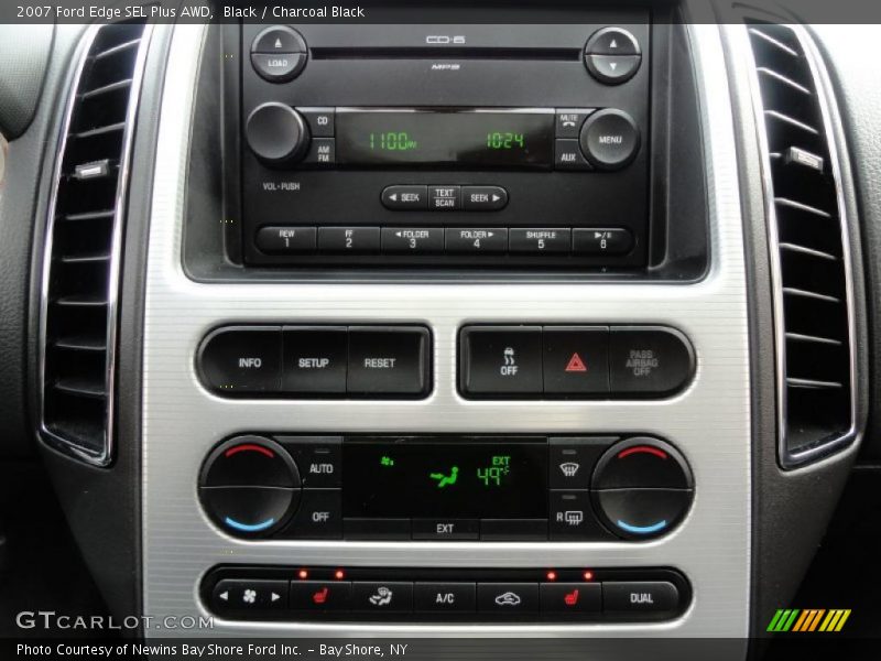 Black / Charcoal Black 2007 Ford Edge SEL Plus AWD