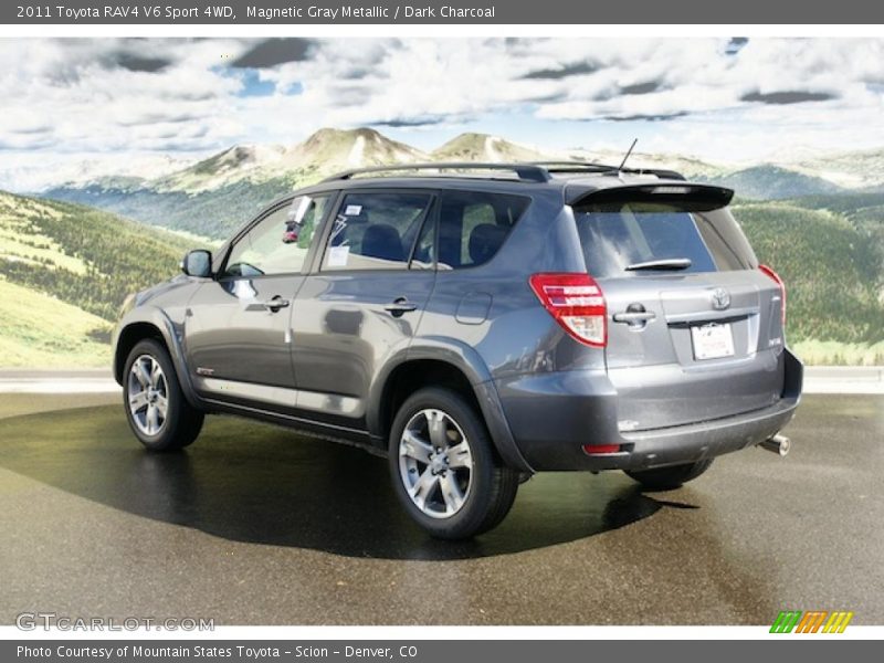 Magnetic Gray Metallic / Dark Charcoal 2011 Toyota RAV4 V6 Sport 4WD