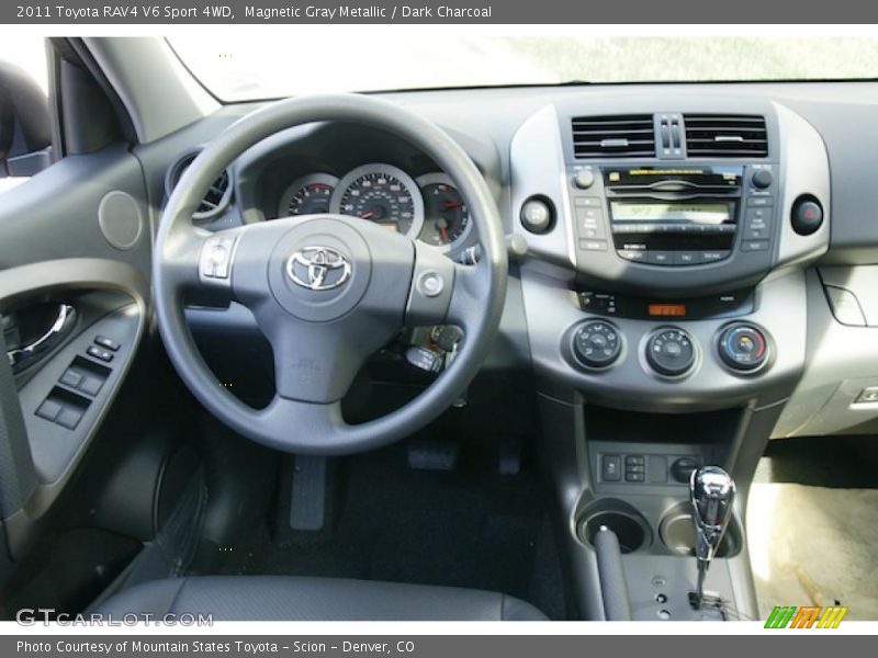 Magnetic Gray Metallic / Dark Charcoal 2011 Toyota RAV4 V6 Sport 4WD