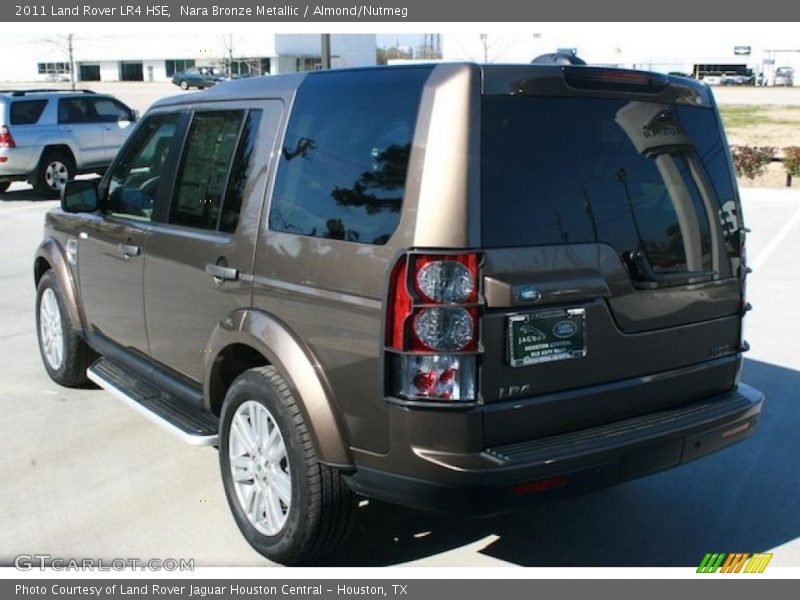 Nara Bronze Metallic / Almond/Nutmeg 2011 Land Rover LR4 HSE