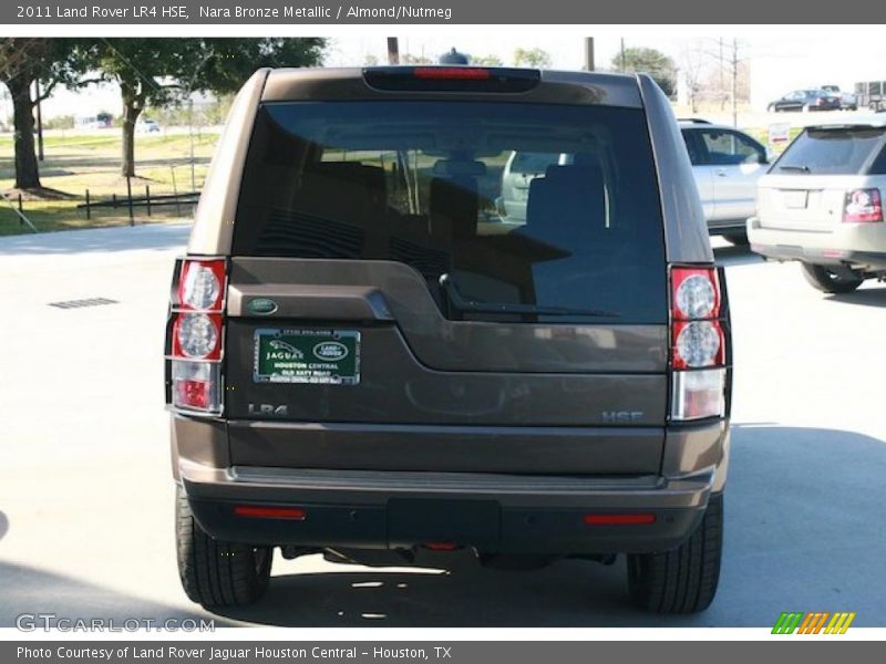 Nara Bronze Metallic / Almond/Nutmeg 2011 Land Rover LR4 HSE