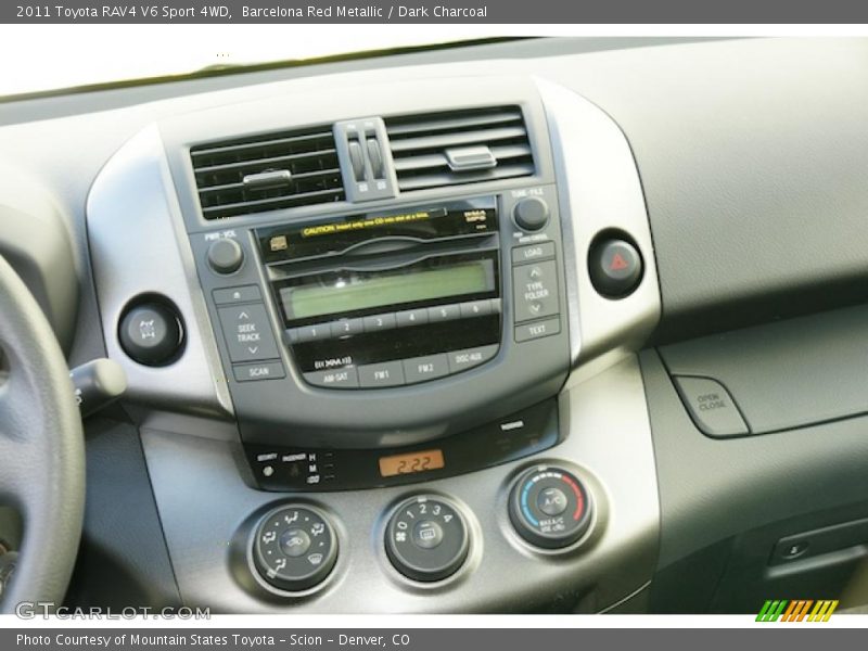 Controls of 2011 RAV4 V6 Sport 4WD