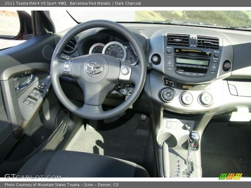 Barcelona Red Metallic / Dark Charcoal 2011 Toyota RAV4 V6 Sport 4WD
